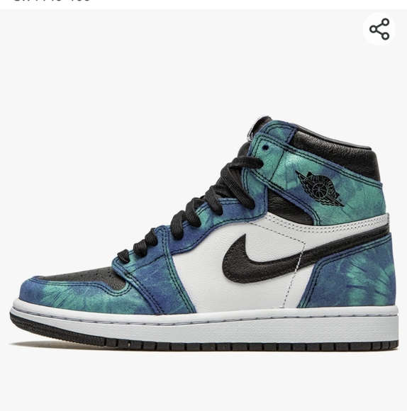Jordan Shoes - Nike Air Jordan 1 Tennis Shoes Og Tye Dye Shoes